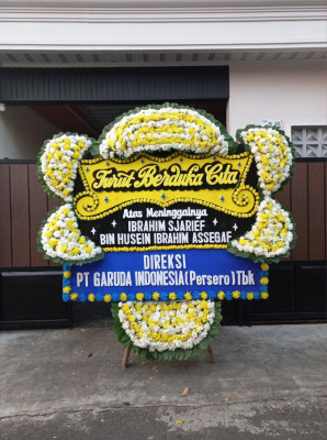 Papan Bunga Duka di Leupung